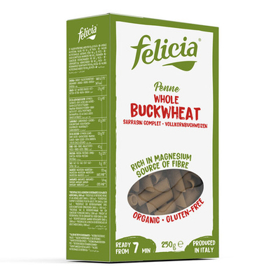 Макароны из гречихи, Пенне "Felicia", 250 г