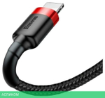 Кабель Baseus Cafule 0.5m Red/Black (CALKLF-A19)