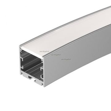 Алюминиевый профиль для составления круга диаметром 1,5м 025477 серебристый SL-ARC-3535-D1500-A90 SILVER (1180мм, дуга 1 из 4) Arlight