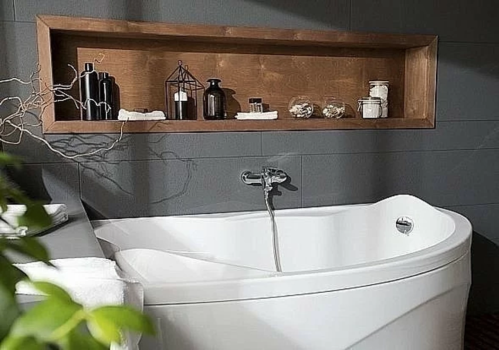 Акриловая ванна Aquanet Jamaica 160x110 с к/с