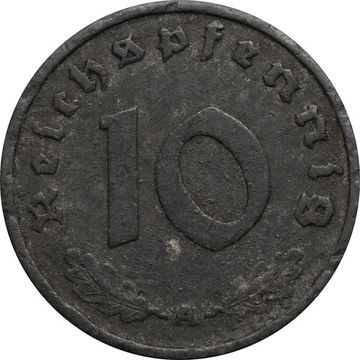 10 рейхспфеннигов 1943 Германия (Третий рейх) "A"
