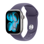 Умные часы Apple Watch Series 11 GPS, 42mm, Space Gray Aluminium Case with Purple Fog Sport Band, S/M