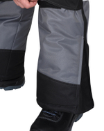 Брюки СИРИУС-АРКТИКА зимние, средне-серые с чёрным