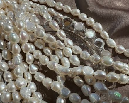 Жемчуг барочный 6,5-7мм, 5А