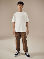 Брюки карго для мальчика Next E42-115, Песочный