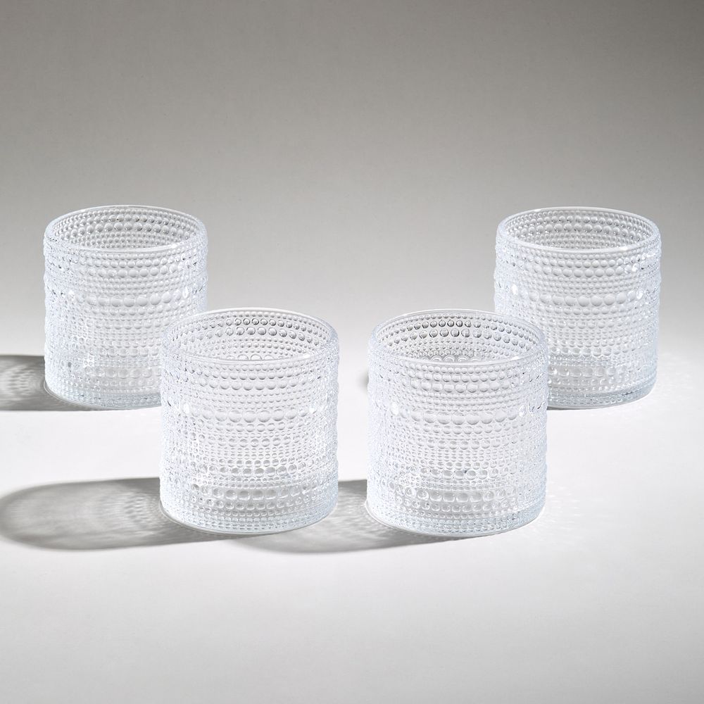 НАБОР СТАКАНОВ "BUBBLES" 4 ШТ. 390 МЛ / 9 СМ