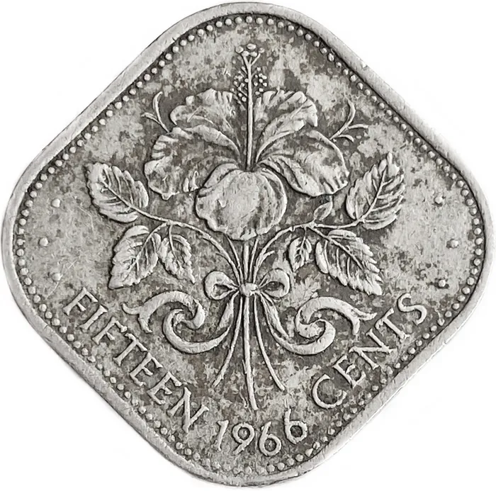 15 центов 1966 Багамские острова