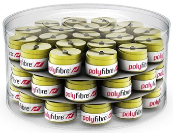 Теннисные намотки Polyfibre Feel It Overgrip 60P - желтый