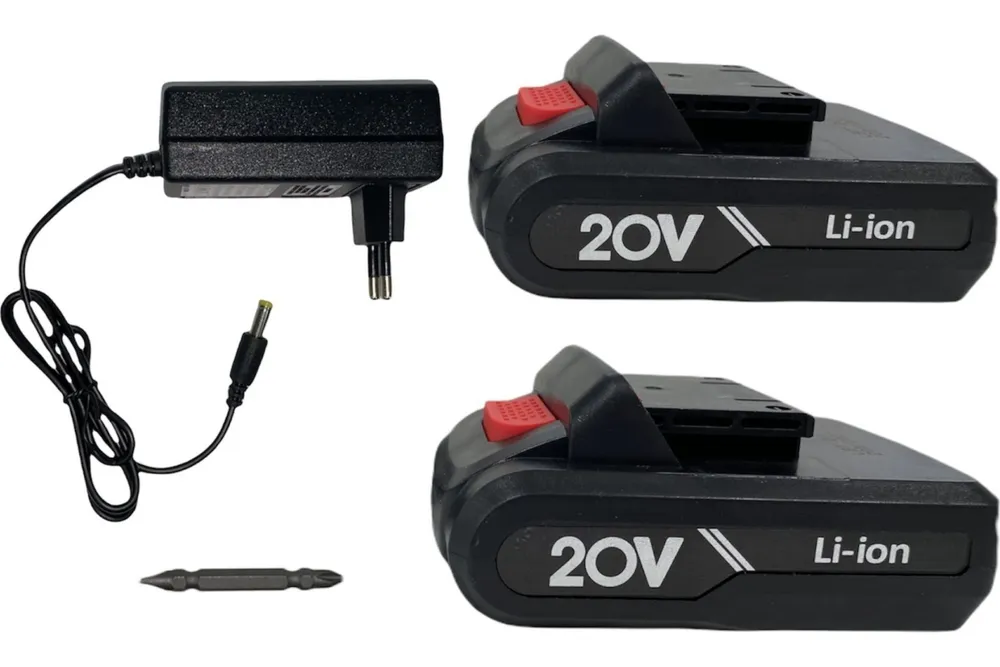 Zitrek Дрель-шуруповерт, 20 В, 35 Нм, 2 АКБ