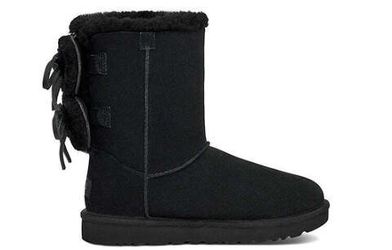 UGG Угги Classic Double Bow, черный