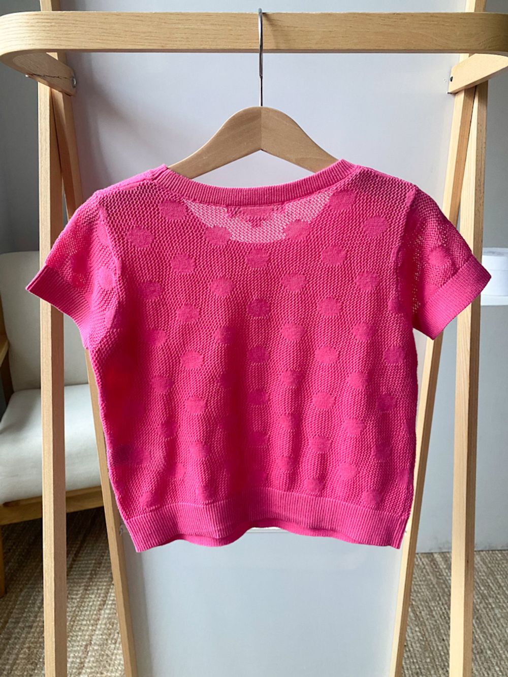 Хлопковая блуза Bonpoint, 116