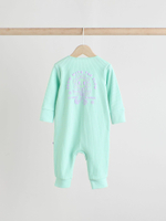 Комбинезон / Cлип для малышей Next E18-348, 3 шт., Светло-зеленый, Светло-желтый, Светло-фиолетовый