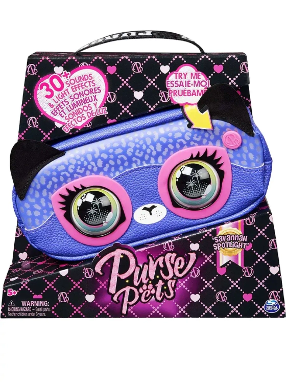 Интерактивная сумочка Кошка Savannah Spotlight Purse Pets