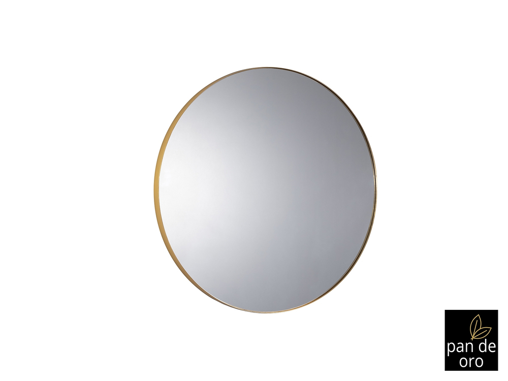 Зеркало круглое Orio Ø120 золото