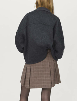 Мини-юбка в складку