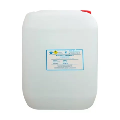 Перекись водорода медицинская 37-40% 11,4 кг по ГОСТ красная крышка