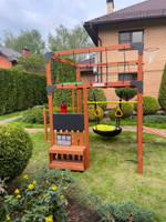 Детская площадка Савушка КУБ-1 (махагон)