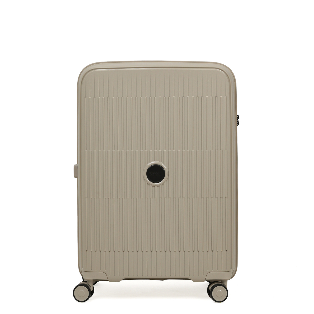 Чемодан средний (М) полипропилен "Fabretti"