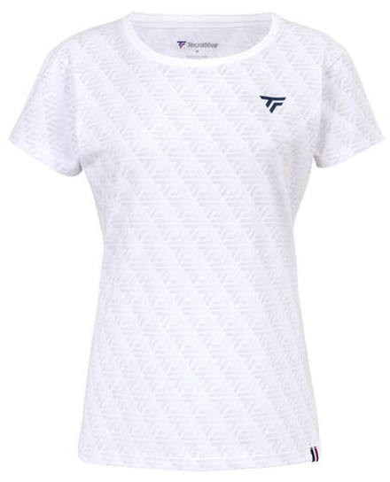 Женская теннисная футболка Tecnifibre Women Graphic Stretch