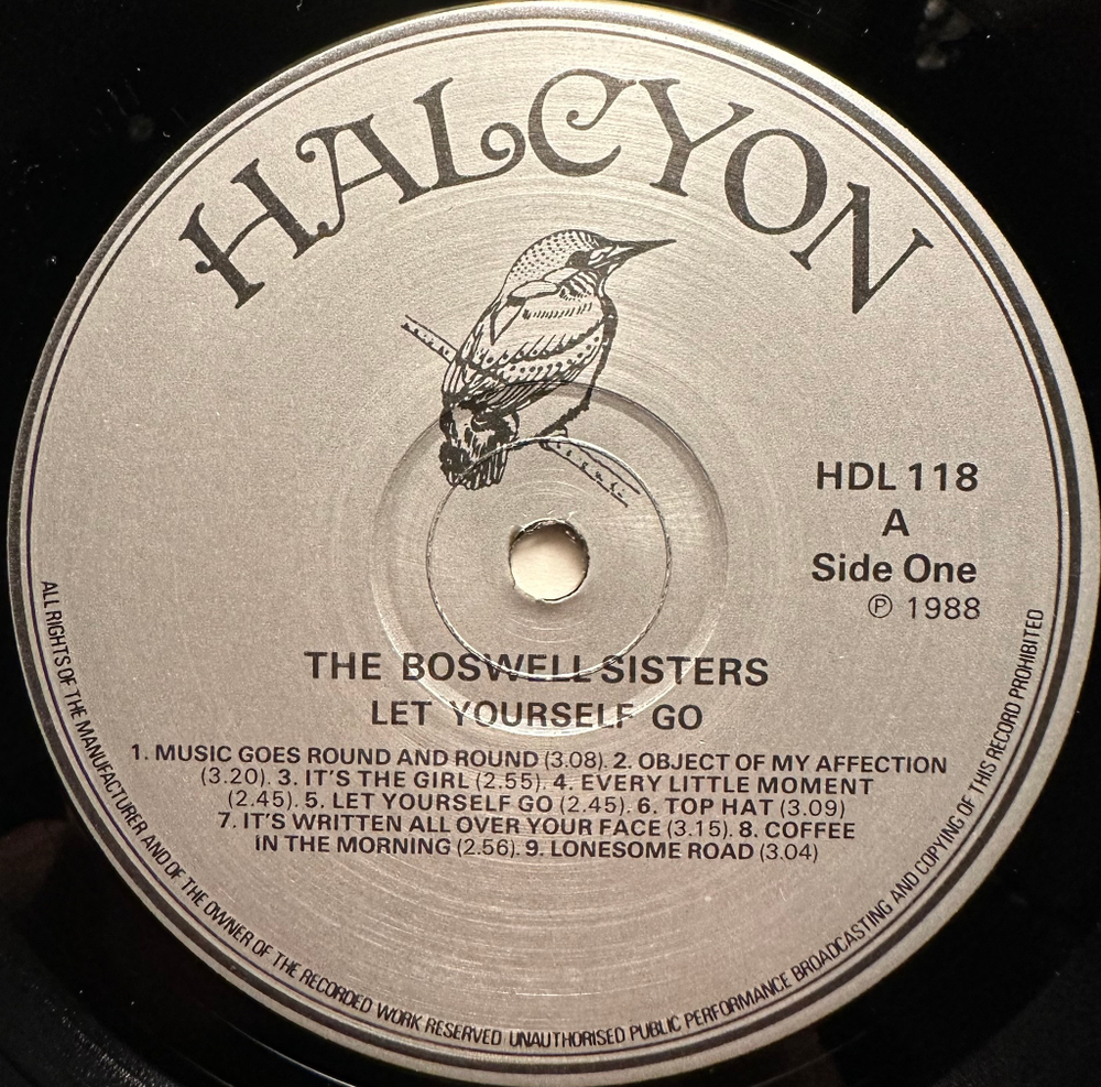The Boswell Sisters, The Dorsey Brothers (Англия 1988г.)