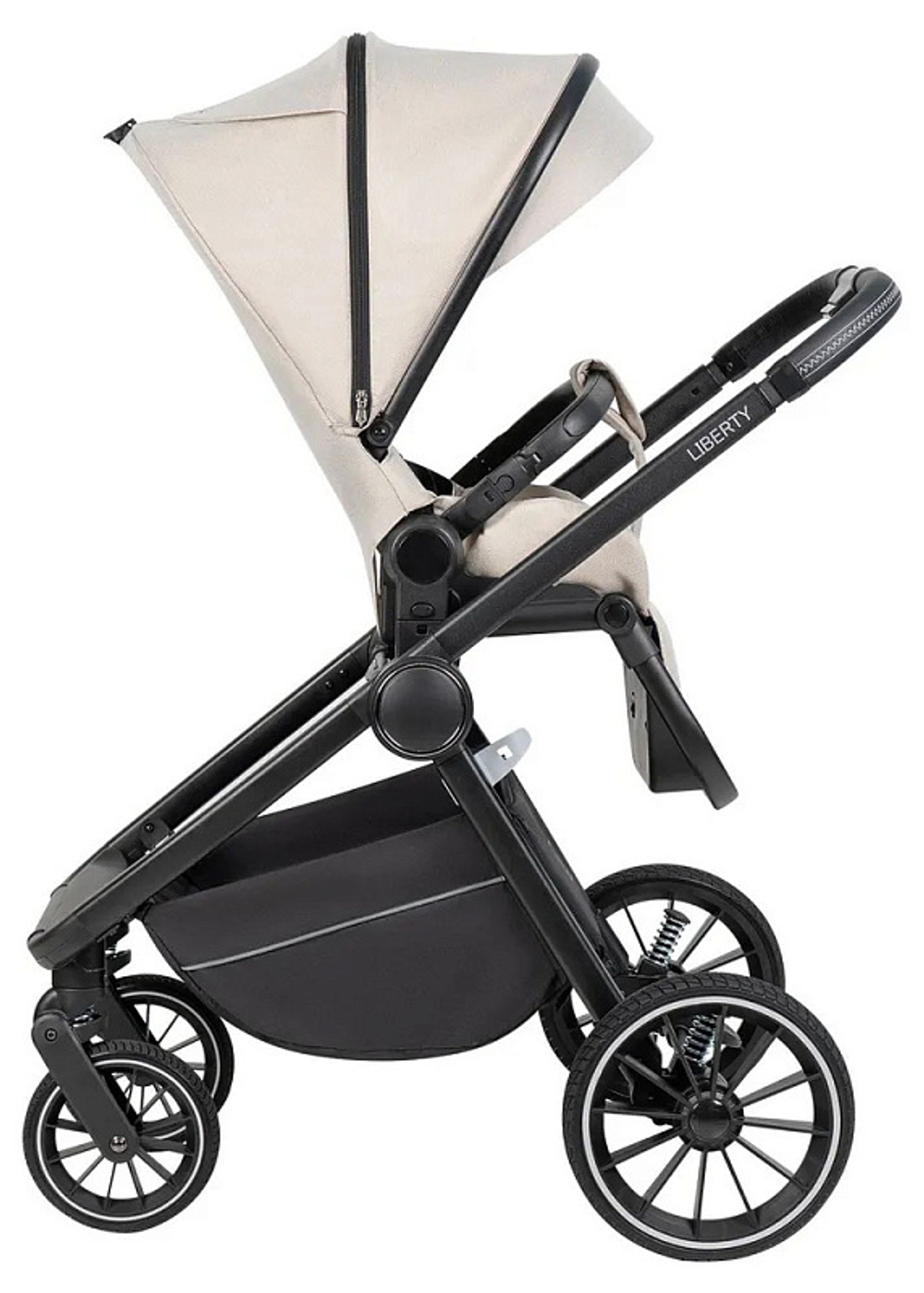 Детская коляска Farfello Liberty 3 в 1 Sand beige/Песочно-бежевый LBR-2