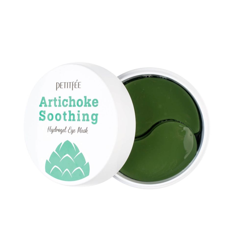 Гидрогелевые патчи для глаз PETITFEE АРТИШОК Artichoke Soothing Hydrogel Eye Mask, 60 шт