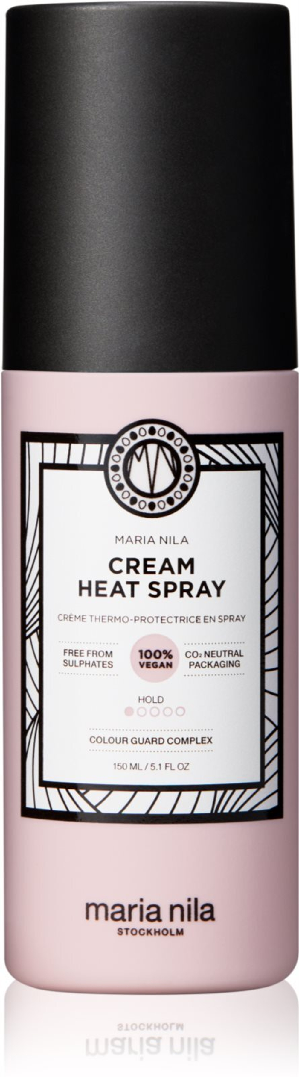 Maria Nila Style & Finish Cream Heat Spray - питательный и защитный крем для сухих поврежденных волос /  Cream Heat Spray 150  ml  / GTIN 7391681038509