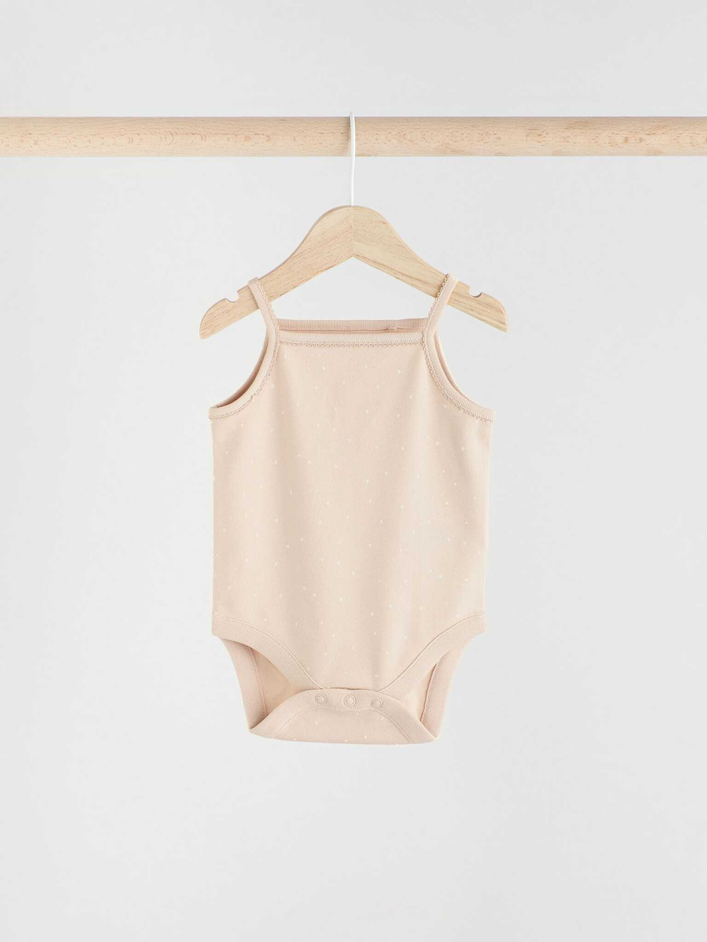 Боди без рукавов для малышей Next E58-045, 5 шт., Бежевый