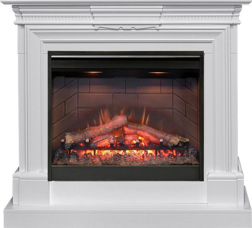 Каминокомплект Chelsea - Белый с очагом Symphony 26'' DF2608-INT