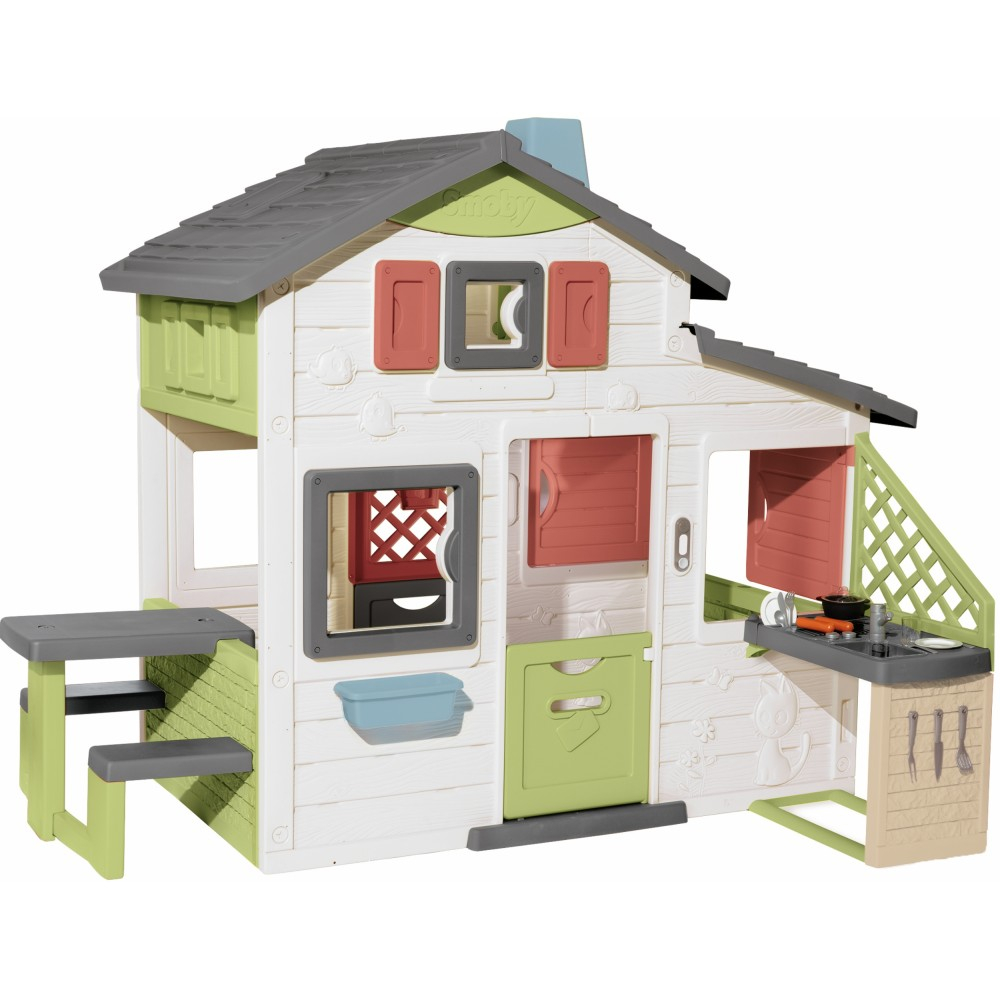 Игровой садовый домик Smoby Neo Friends 810207 с кухней и 17 аксессуарами 810207 — фото 2