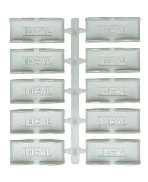 Соединители универсальные для прямых и угловых стыков к плинтусу Идеал Дюра (10 шт. во флоупаке)