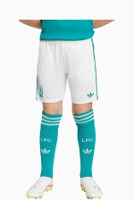 Шорты adidas Liverpool FC 25/26 3rd Junior - бирюзовый