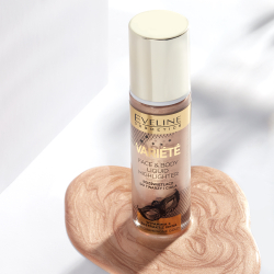 Eveline Cosmetics Variete - Жидкий хайлайтер для лица и тела оттенок 01 Sparkling Wine Gold, 30 ml