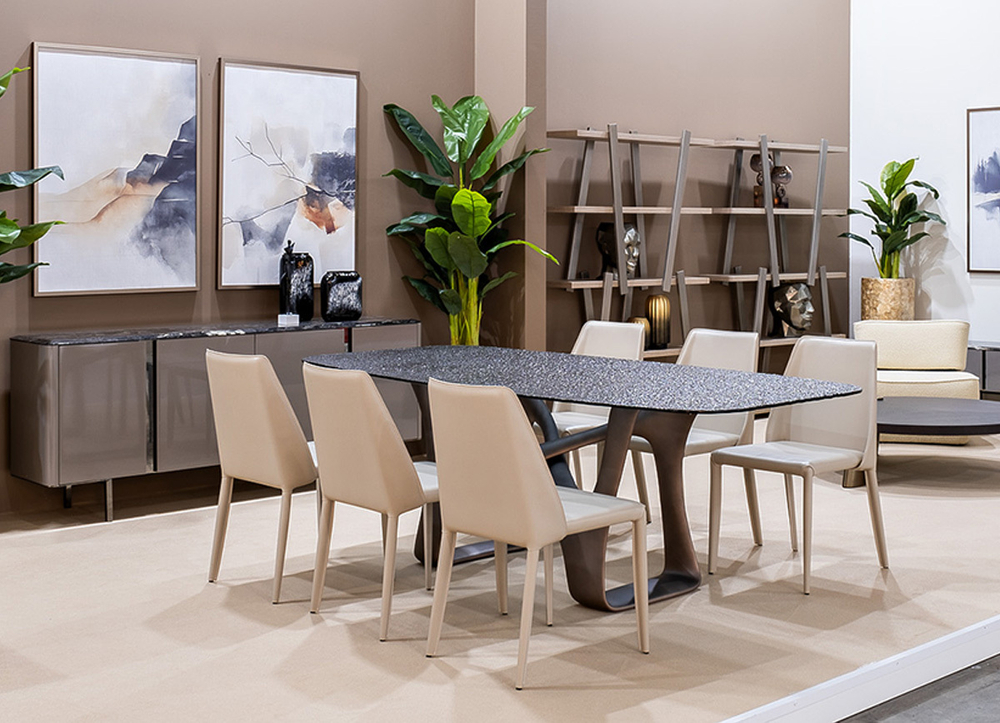 Стул 47х55х85см Garda Decor бежевая экокожа