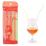 Трубочки для коктейля Диско 50 шт.