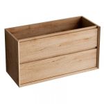 Тумба под раковину COOL с 2 выдвижными ящиками 60x45x54 CL.060.MUD орех
