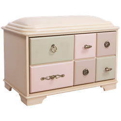 Банкетка Пандора 1 с обувницей Акварель