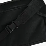 Сумка поясная Якорь Снабжение ВС Черная Кожа/Нейлон