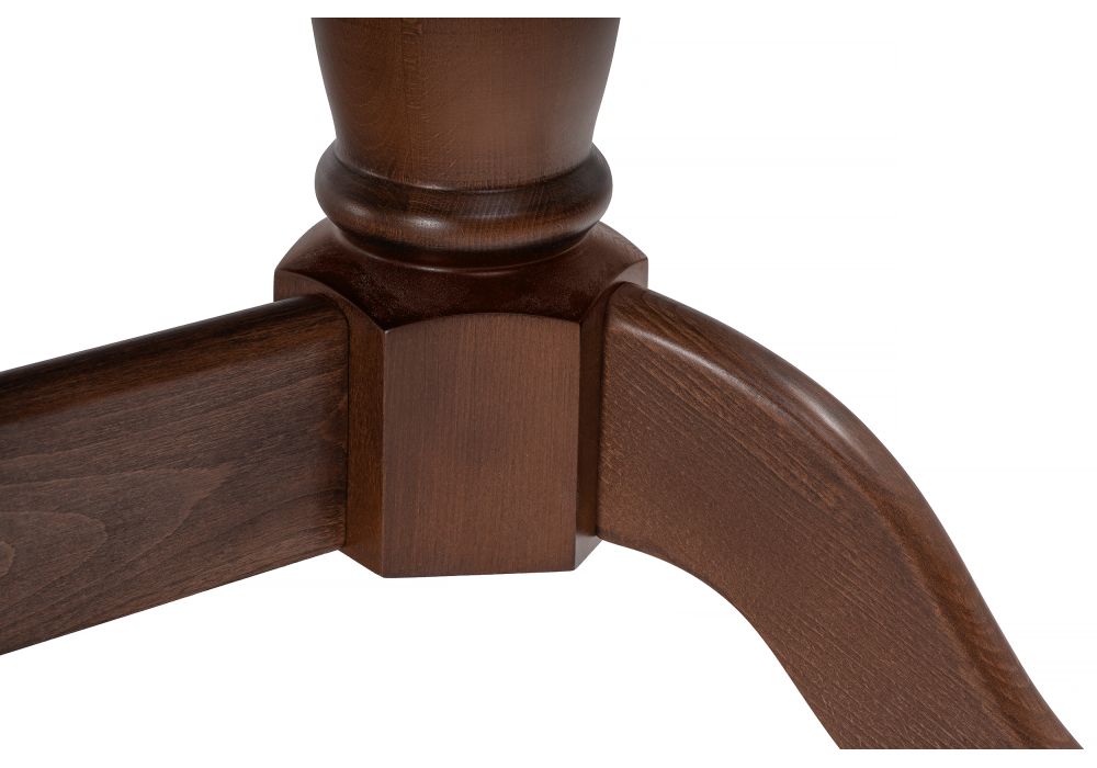 Деревянный стол Джил 140(180)х80х78 орех / коричневая патина