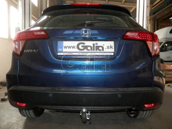 Оцинкованный фаркоп на Honda HR-V 2014-2021 (без электрики), Galia H097A