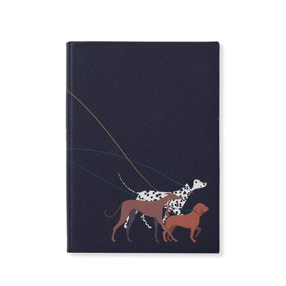 Smythson Записная книжка Dogs Soho Notebook in Panama