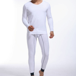 Мужской комплект нательного белья  белый Cockcon Thermal White