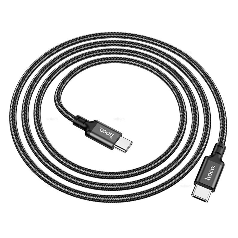 Кабель Type-C на Type-C Hoco X14 (black)