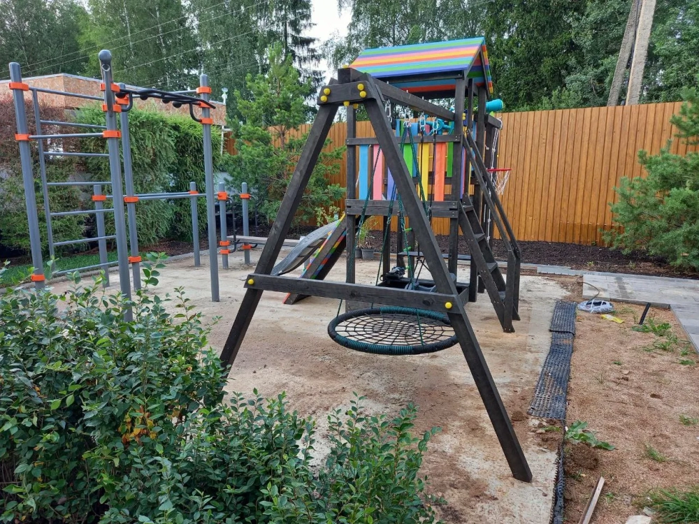 Детская площадка Савушка 5 (BLACK EDITION)