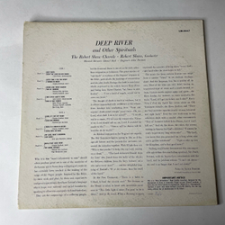 Винтажная виниловая пластинка LP The Robert Shaw Chorale Хорал Роберта Шоу, Deep River And Other Spirituals (USA 1966)