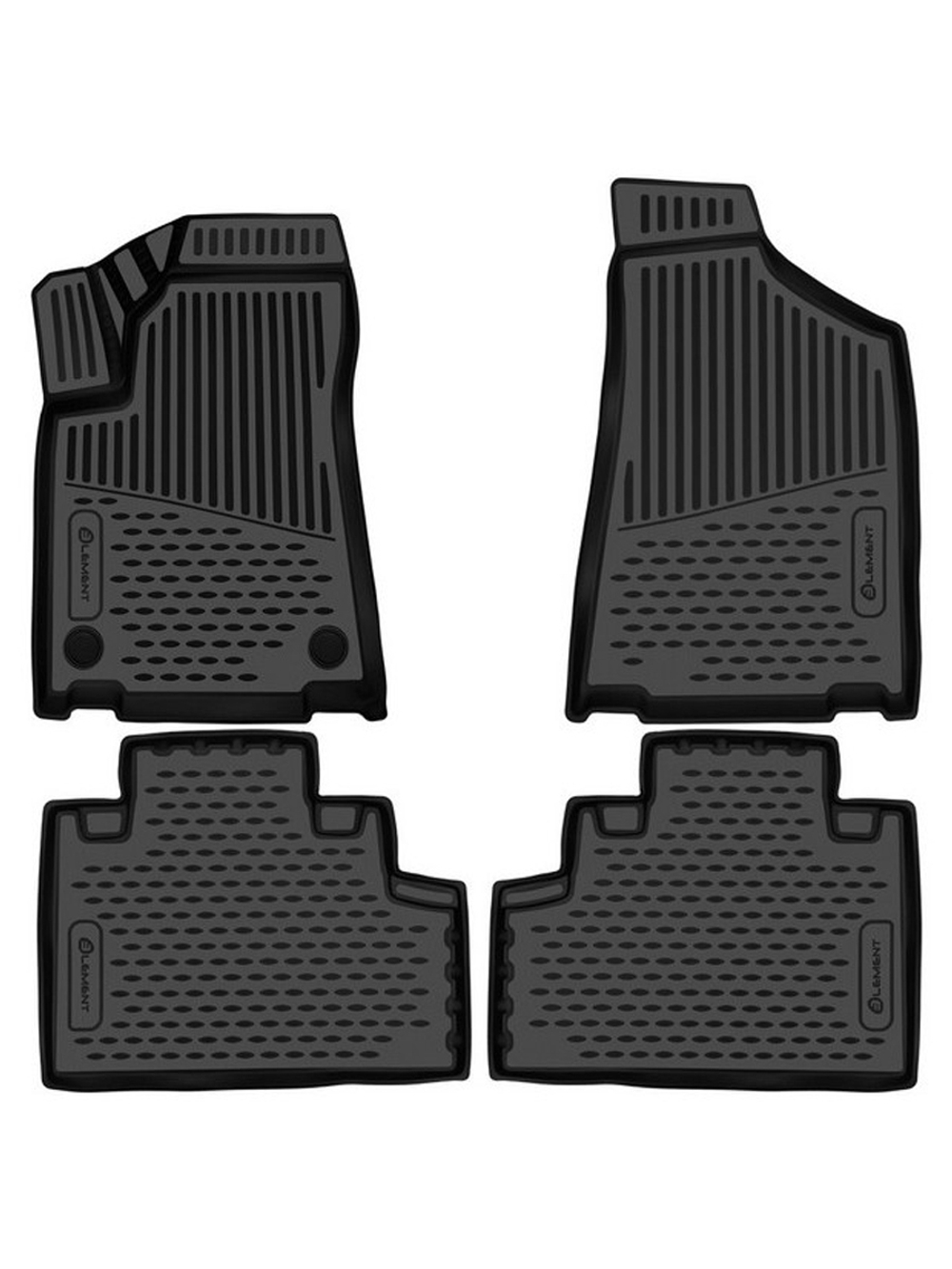 Коврики в салон для SWM G01F 2023 - 4шт. (полиуретан) ELEMENT3DAN0643210K