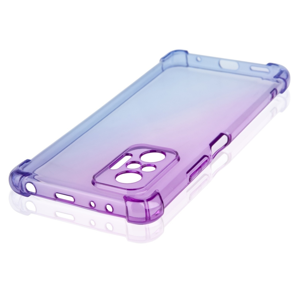 Чехол ROSCO для Xiaomi Redmi Note 10 Pro оптом (арт. XM-RN10P-HARD-TPU-VIOLET-BLUE)