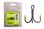 Крючки Saikyo тройн.7046 BN 2X №  4 (50шт)