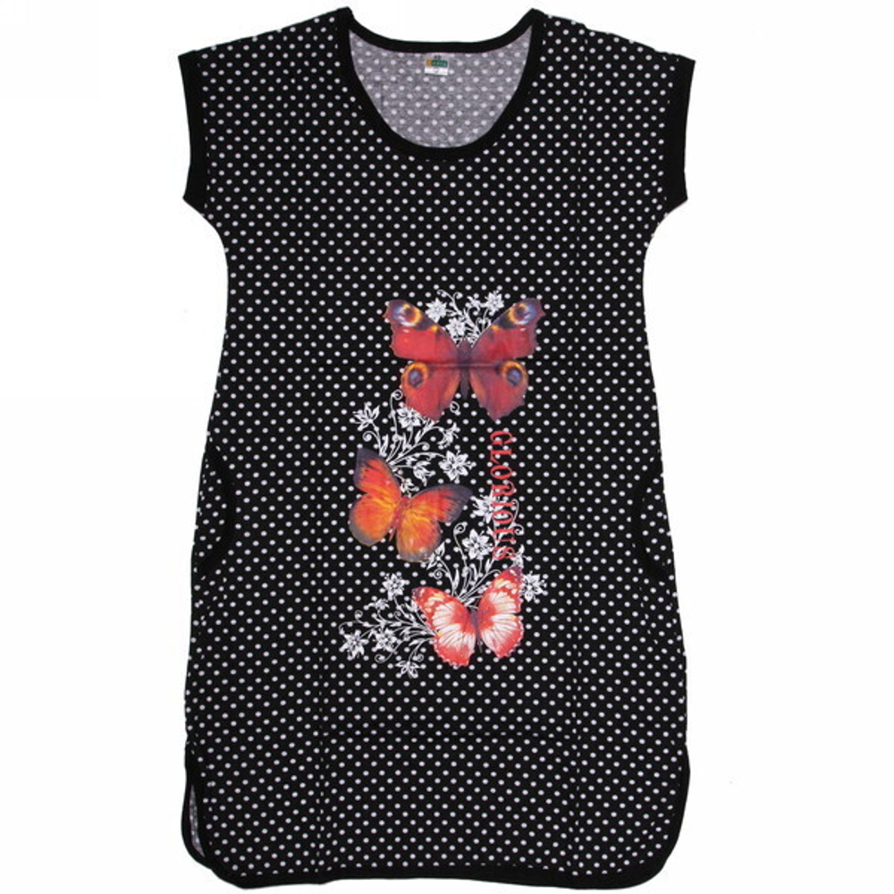 Халат женский, хлопок, 46