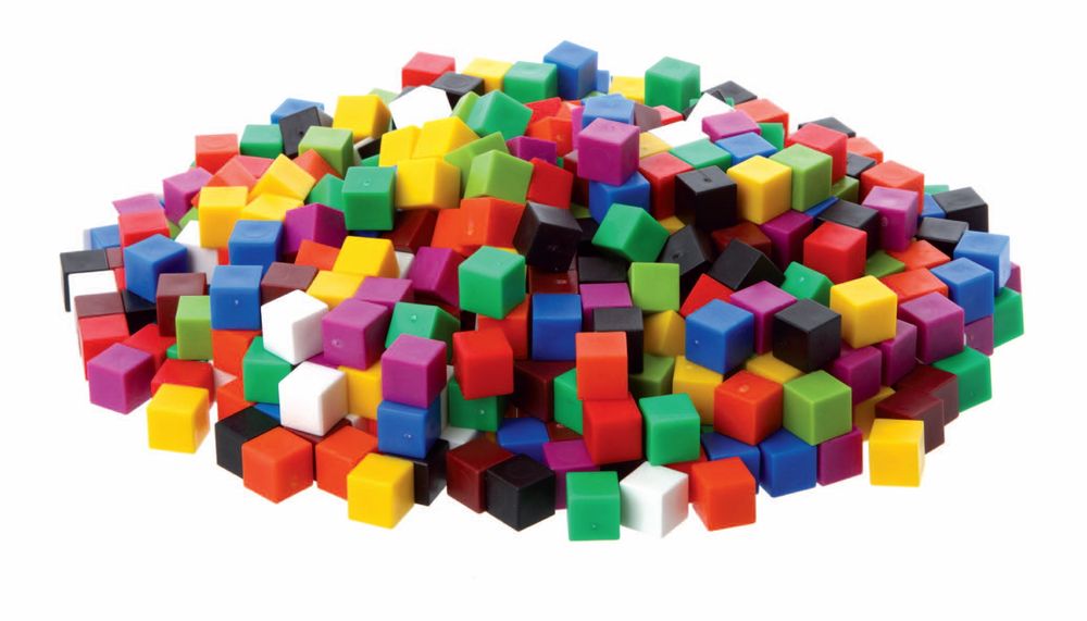 Материал счетный &quot;Кубики&quot; 1см. Набор учебно-игровой.